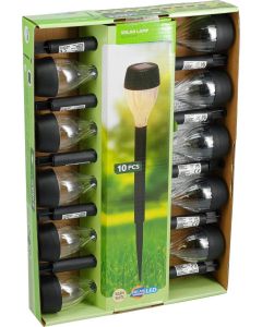Solar Tuinlamp LED - 10 stuks