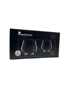 Masterpro Waterglazen 380ml - Kristalglas - 2 stuks
