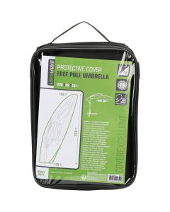 Afdekhoes voor Zweefparasol tot 350 cm - Zware kwaliteit - Waterdicht - met Rits