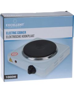 Elektrische Kookplaat - enkel - 1000W