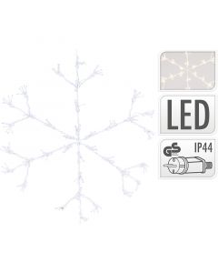 Sneeuwvlok 216LED - 60cm - Warm Wit