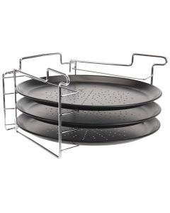 Pizzabakset - 4 delig - non-stick