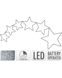 Kerststerren 60 cm - 40 LED - warm wit