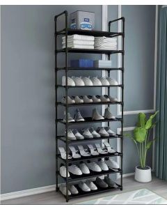 Schoenenrek - 10 Laags - 58x28x175 cm - voor 20 tot 30 paar Schoenen