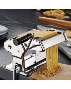 Pastamachine RVS - Spaghetti Machine -  met Tafelgreep 