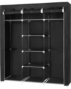 Kledingkast - Garderobekast - 150x45x175cm - Stoffen Vouwkast
