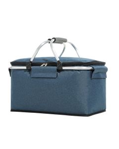 Koelmand Blauw - Picknickmand