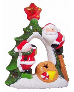 Kerstdecoratie met LED-licht 