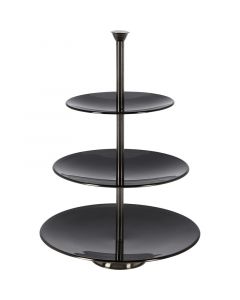Etagere RVS - 36,5 cm - glanzend