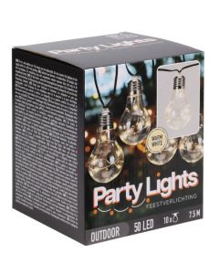 Feestverlichting voor de Tuin - 450cm - warm wit - 10x5 LED