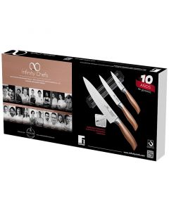 Infinity Chefs Messenset met magnetisch rek