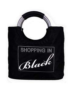 Boodschappentas "Shopping In Black"