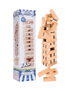 Stapeltoren XXL - hout - 60 delig